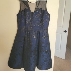 Luxe by Carmen Marc Valvo A line Dress